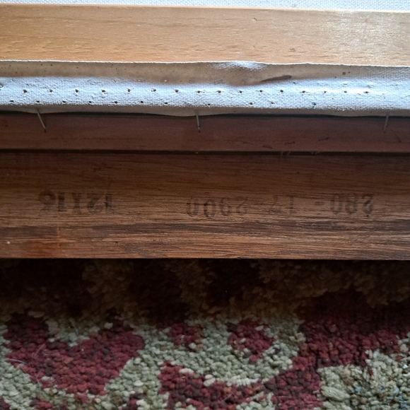 Rare Vtg H. Hargrove Signed, Matted Framed Oil Painting- Barn,Blue Cart/Buggy - Picture 12 of 13